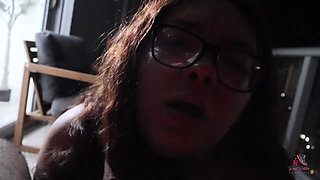 Amateur POV Balcony Slut