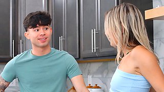 Playing tag with my hot teen stepsister