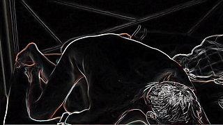 HAIR Pulling Doggystyle on a Neon Night