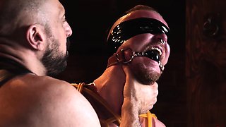Rubber BDSM Marco Dominates Troy