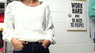 Busty ash-blonde stepmom gets raunchy fuck-fest in uniform
