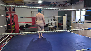 Running Around a Wrestling Ring - Solo Girl