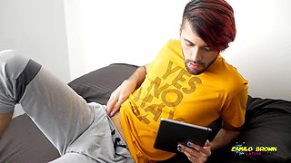 Boyzhub, triple penetration cumming inside, sleep cum inside