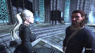 School of giants with Mister_me_gg as a hot blonde big-boobed goddess