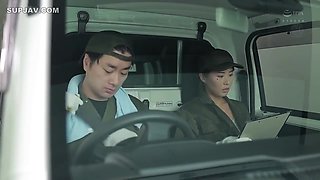 Miho A Strong Willed Construction Worker Wife, Is A Sensitive, Weak Willed Pussy That Cant Stand Pressure And Cums Quickly With Her Subordinates Dick Miho Tono