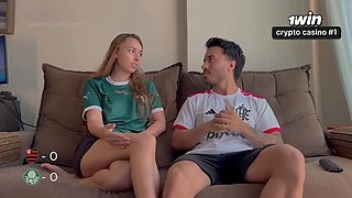 I bet with my Palmeiras sister-in-law on a Flamengo victory - Copa Libertadores Final