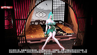 Beauty Pixel Dream Girl with a Booty Virus - 3D Animation Hentai