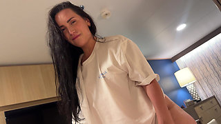 Stepmom Sneaks Into My Cruise Cabin At Night & Swallows My Load