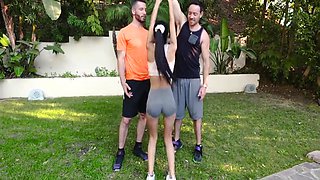 Cute Petite Teen 18+ Fucked By Two Huge Cocks