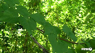 Christie Dom's Voluptuous Passion Erupts in Outdoor Heat