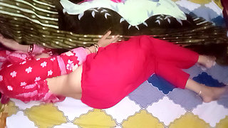 Desi muslim sister teasing her brother and riding his cock