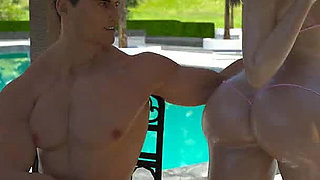 My Italian Hot Wife: Husband Plays Poker with His Friends While His Hot Wife Parades Around Them in Bikini - Episode 15