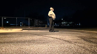 Thick BBW Wife Public Sex on a Chilly Morning! Badblondiemonroe