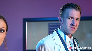 Delightful pornstar Alessandra Jane hot adult clip