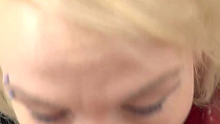 Nova Rae Gives JOI and Swallows a Cock