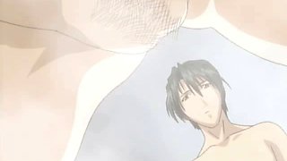Hentai sex porn hot couple eating wet pussy in the shower