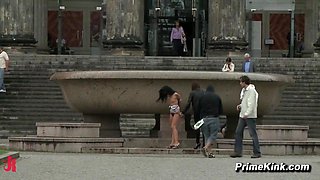 Tina Martinez Bound And Screwed Outdoors