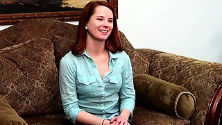 Naughty blonde femdom fetish hottie rams ass with strapon