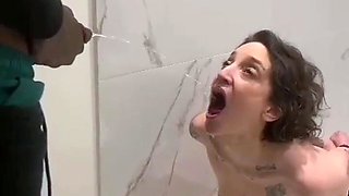 PISS DRINKING HE ASKS ME TO DRINK HIS PISS AFTER FUCKING ME