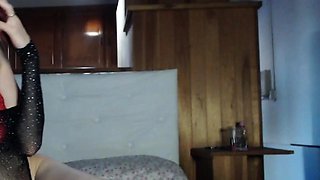 MILF blonde live toys webcam show in shower