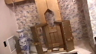 Redhead Slut Getting Her Tits in Clothespin