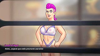 My Stepmom Gets Me Masturbating In Her Underwear - Summertime Saga