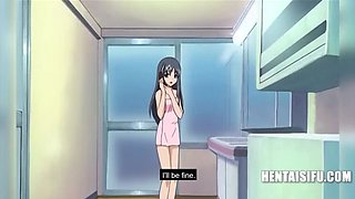 Stepmom and Stepdaughter Stuck and Fucked - Hentai with English Subtitles