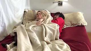 Stepmom Shares Bed With Hot Stepson And Gets Fucked