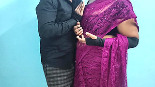 Tamil Manager Wife Birthday cheating with Company Staff, Desi Aunty romance sex, Mallu Aunty doggy style