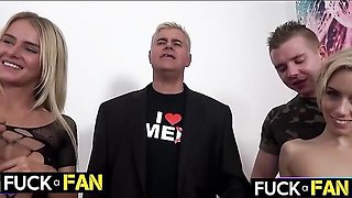 Thrilled Nesty and Chad Rockwell - blonde action - Fuck A Fan