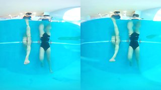 Schoolgirl Pool Diving Vr Part 1 - Voyeur Hidden Camera