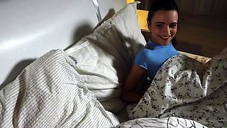 Blonde Blowjob And Sensual Handjob