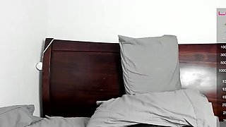 Shemale tranny enjoying solo masturbation