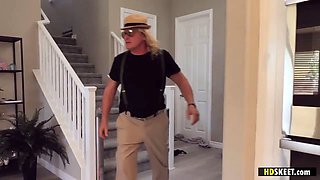 Grandpa hurt his back, need a dick massage!