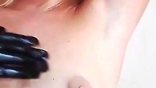 Hairy Armpits,lick, Sniff in Latex Gloves