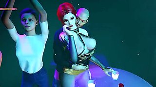 Hot 3D Hentai Anime - Asian Goddess Fucks Hard in HD