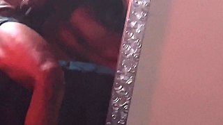 POV Throat Goat Girlfriend Deepthroat BBC Before Bed Soul Snatch Blowjob in Mirror