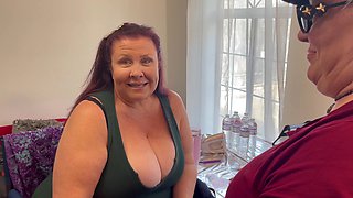 BTS - Mature BBW Tries an Old Cock