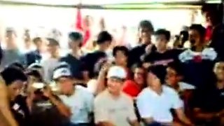 Kalimantan Indonesian Babe Strips to Dangdut Music