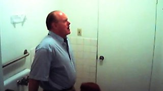 Filthy office whore sucks boss