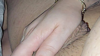 Step mom grabs step son big balls and handjob them