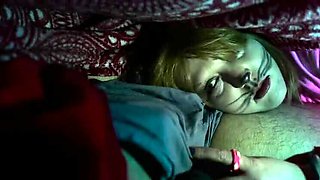 Step Daddy Catches Teen Shawna Panofka Playing Under Covers - Taboo Creampie & Massage