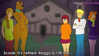 Scooby-Doo Parody: TiffanyWarmer in Uncensored Cartoon Sex Fantasy