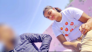 Indian Desi Stepsister-in-law First Time Sex in Outdoor XXX Video