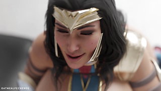 Wonder Woman want your dick in her ass POV