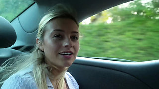 Alice First Gangbang with Black Guys - Blonde Babe Gets Massive Tits Fucked Hard