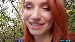 Martin Gun’s Russian Redhead Passion in Public Heat