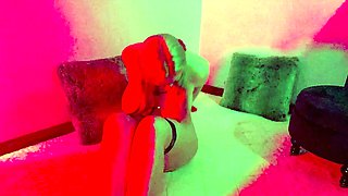 Masked amateur wife gang fisted with cuckold hubby