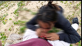 Anal Day at the Beach with Horny Voyers