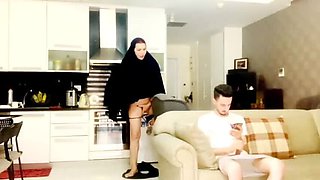 Arab Boy Learns Sex from Step-Mom - Foot Fetish & Dirty Talk in Arabic
